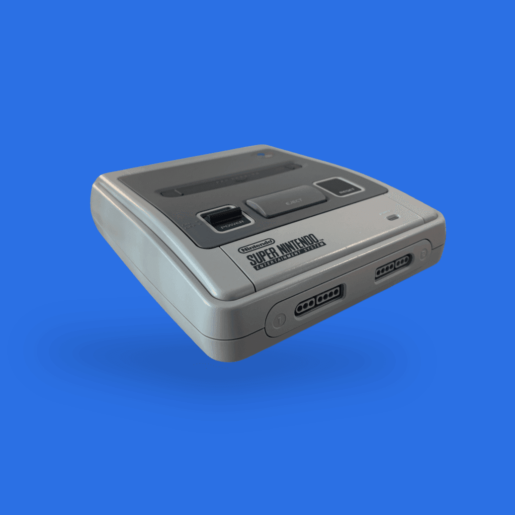Super Nintendo Entertainment System grijze SNES 1-chip