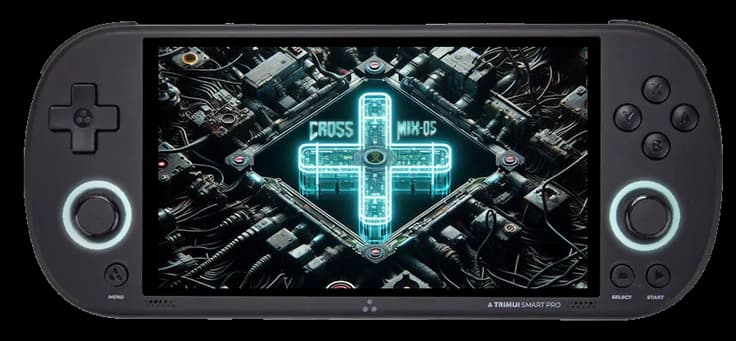 CrossMix OS op een TrimUI Smart Pro